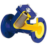 PN40 Flanged Y-Type Strainer Carbon Steel Body, Stainless Steel Mesh