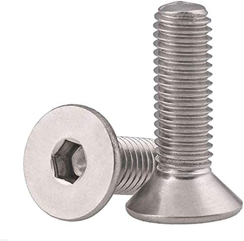 M6 ISO 10642 HEX SOCKET COUNTERSUNK SCREW - A2 STAINLESS STEEL