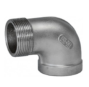 MALE/FEMALE ELBOW BSP 150 LB STAINLESS STEEL 316