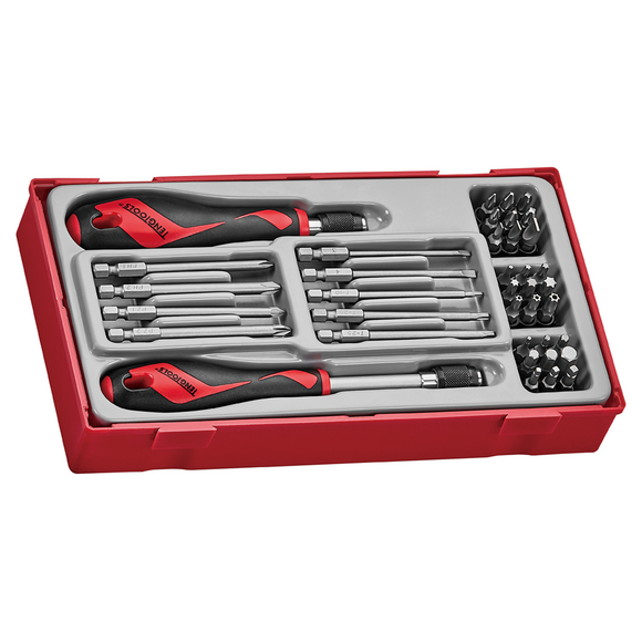 BITS AND QUICK CHUCK SCREWDRIVER SET 38 PCS