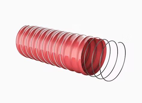HTD Red Silicone High Temperature Ducting